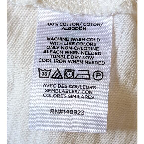 New LOFT Scottie Dog Print T-Shirt Large Short Sleeve White Black Lightweight - Picture 9 of 9